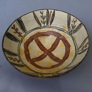 Southwest Native American Pottery Bowl – Attributed to Acoma Pueblo