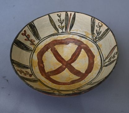 Southwest Native American Pottery Bowl – Attributed to Acoma Pueblo