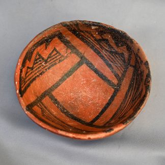 Early Southwest Pueblo Pottery Bowl (Circa 1920–1940)